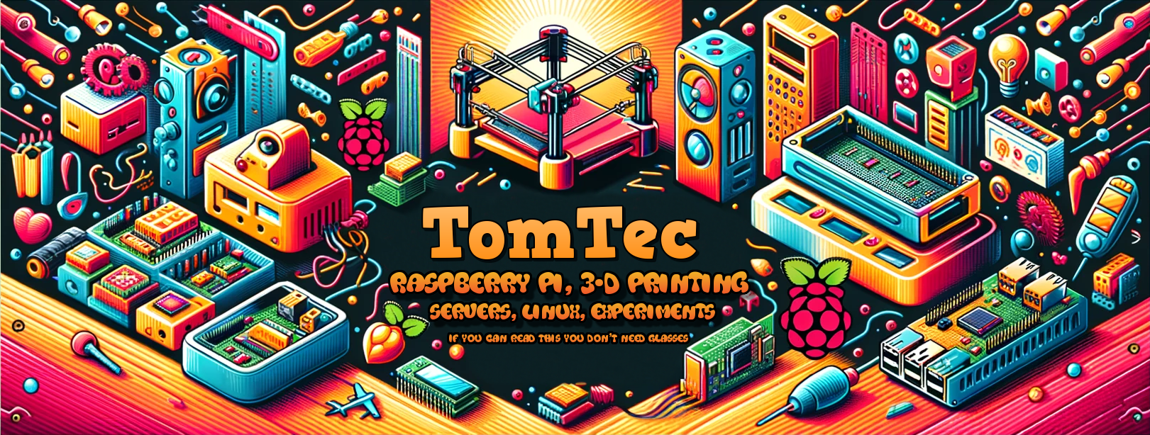 Welcome to TomTec, 3-D printing, Raspberry pi, Experiments, Projects, Servers, Linux, Hardware and Software